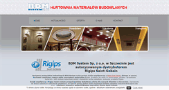 Desktop Screenshot of bdm-system.pl